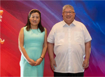 Ms. Wang Xiaopei<p>President of the Singapore Henan Association